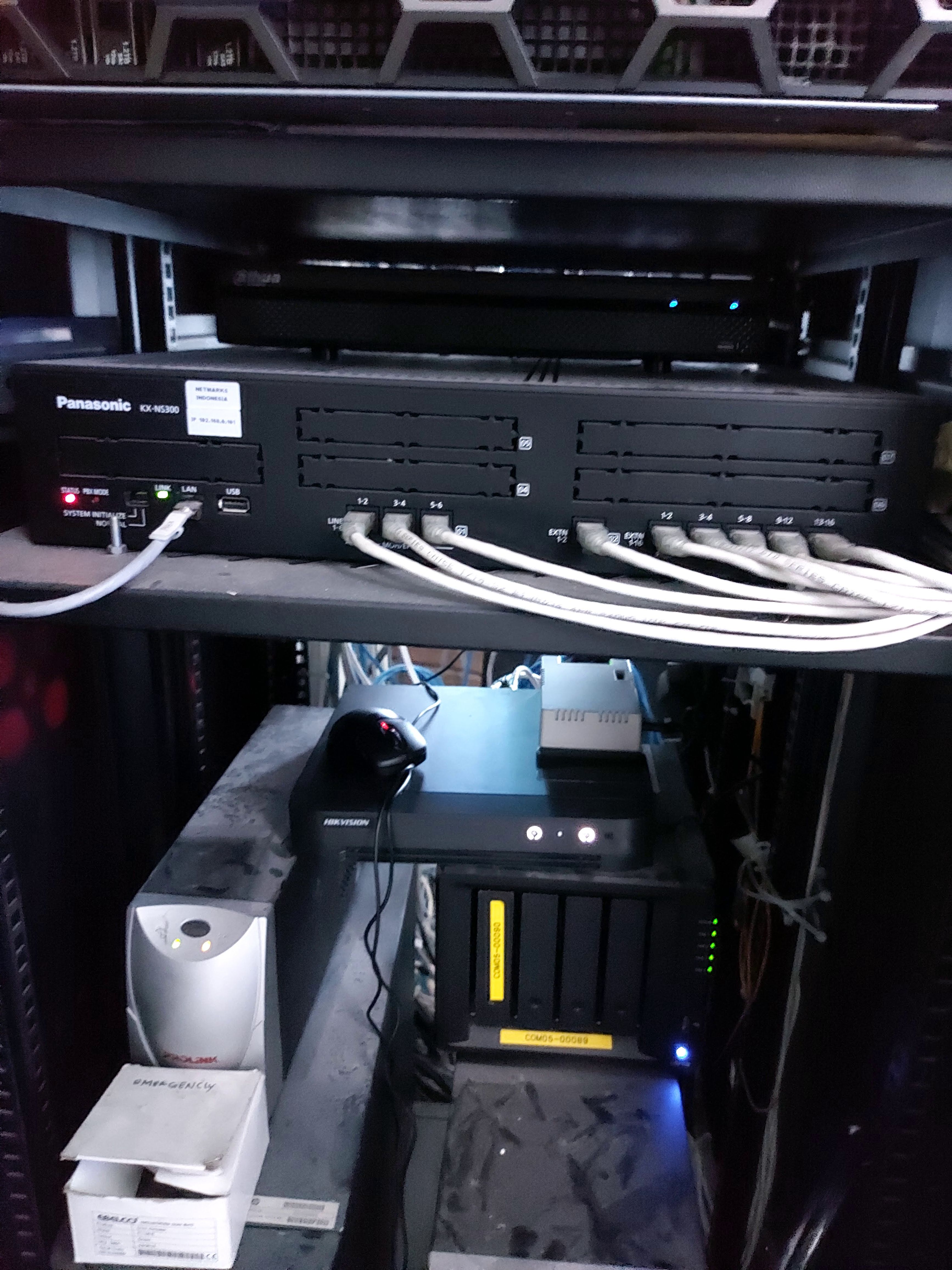 Network cable management