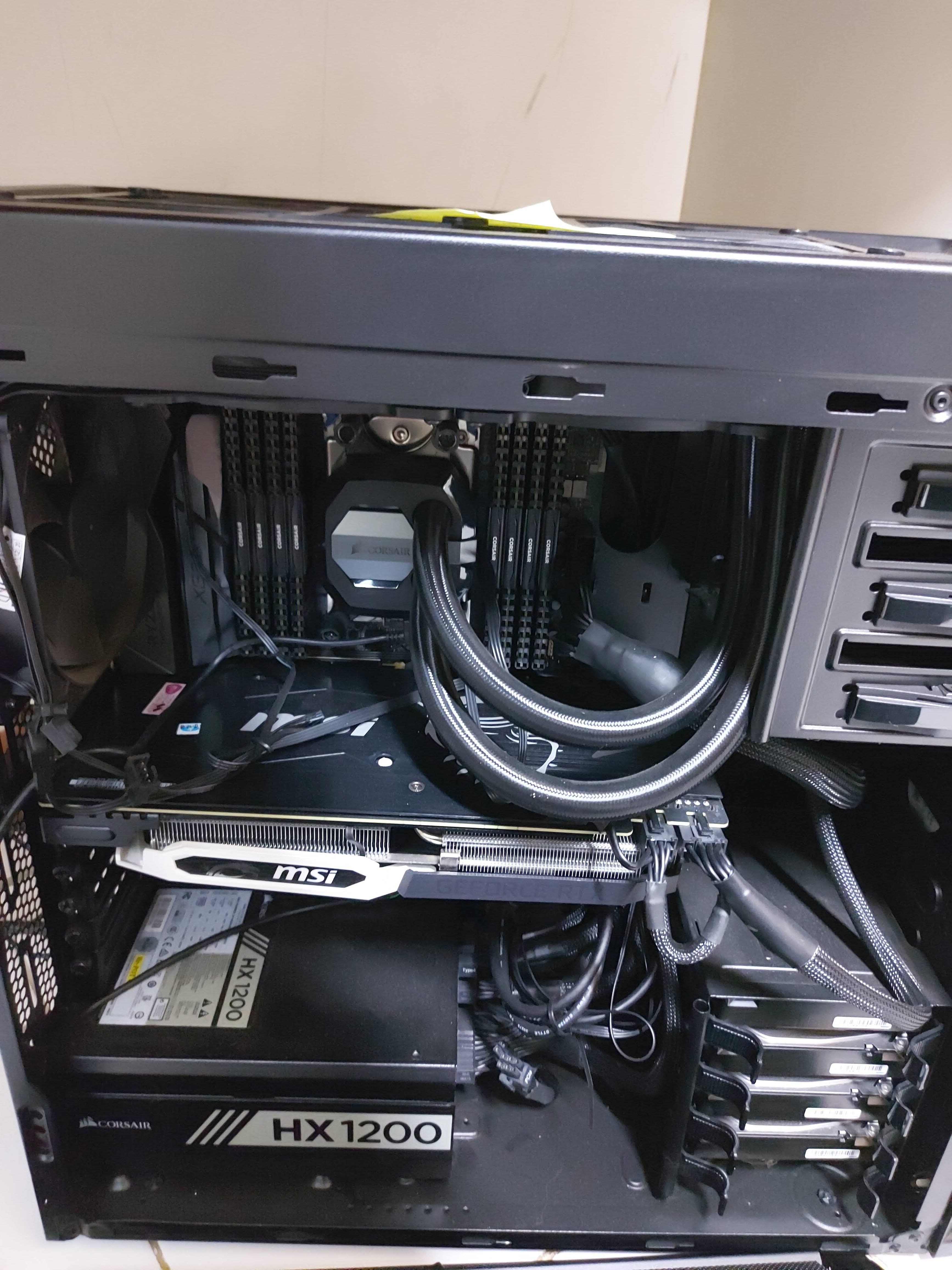 Custom high-performance workstation build